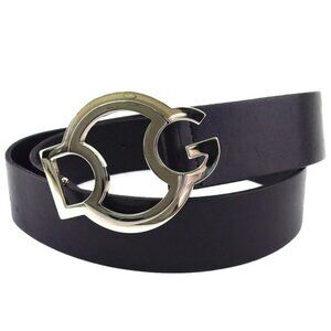DOLCE&GABBANA belt DG mark buckle Authentic Used g17477
